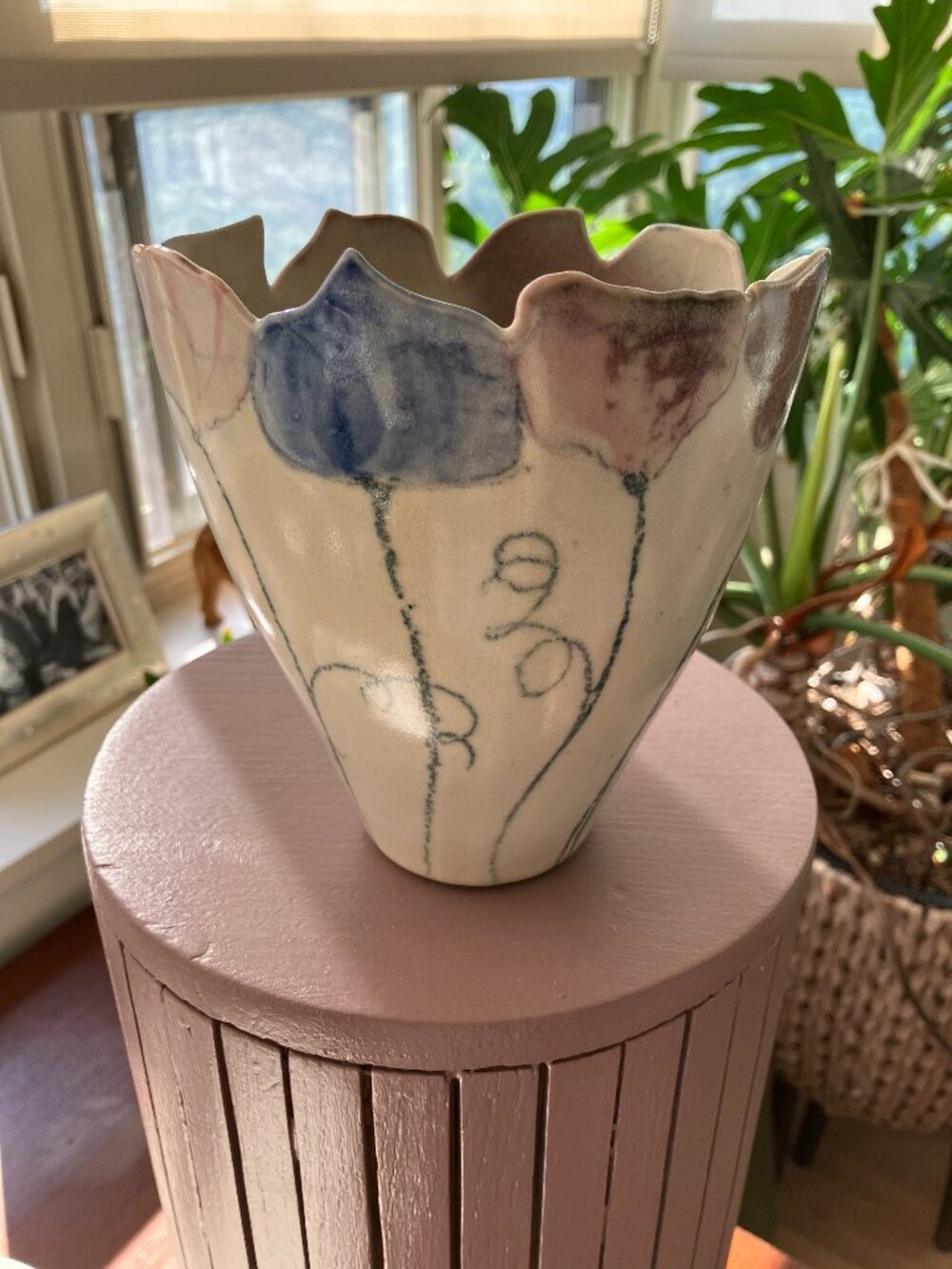 Artisanl Pottery Vase